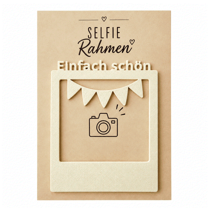Einfach Schön - Selfie Foto Rahmen S