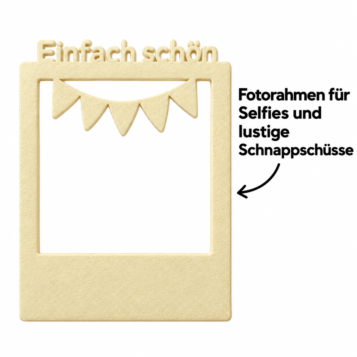 Einfach schön Selfie-Foto-Rahmen: Fotorahmen für Selfies und lustige Schnappschüsse