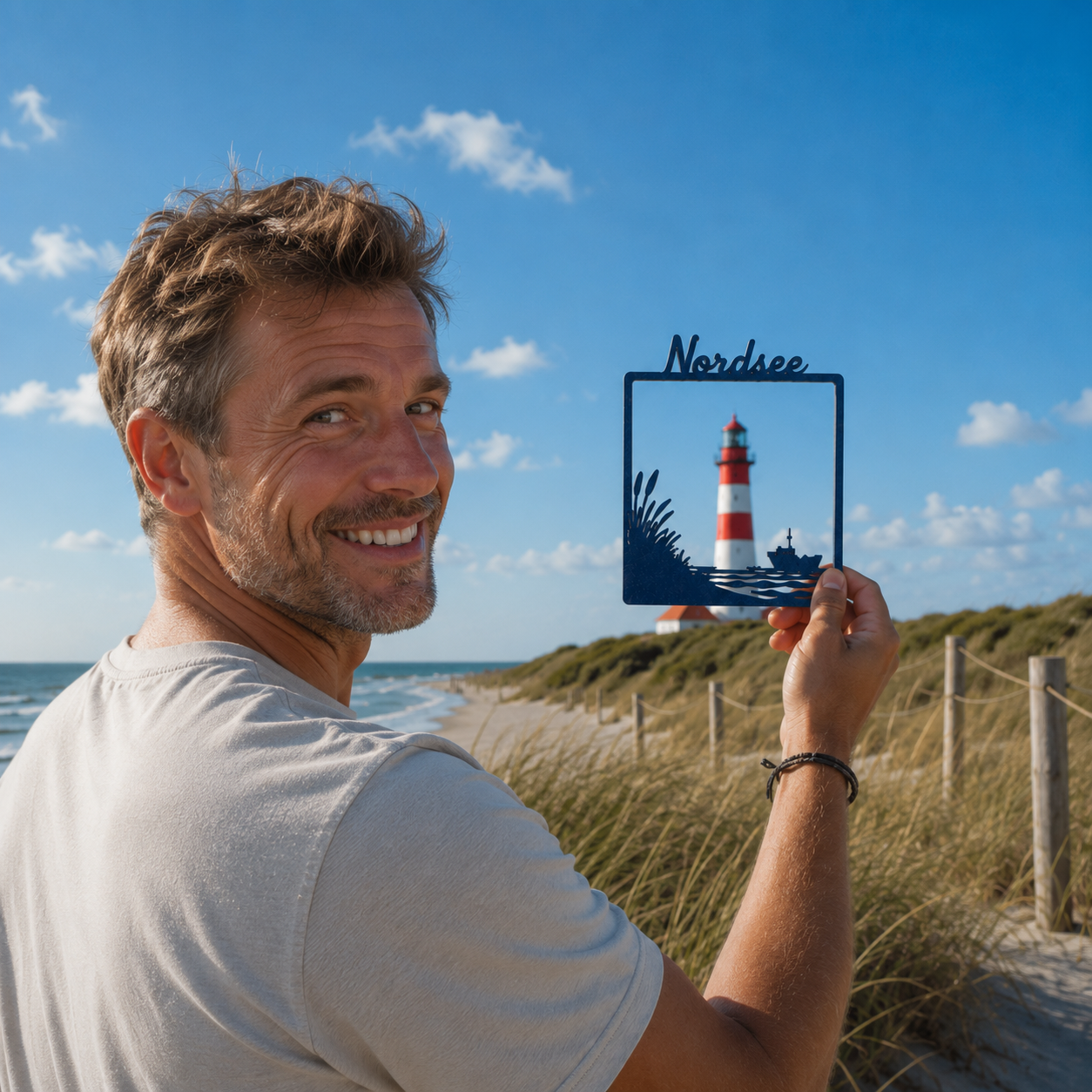 Selfie Rahmen Meer