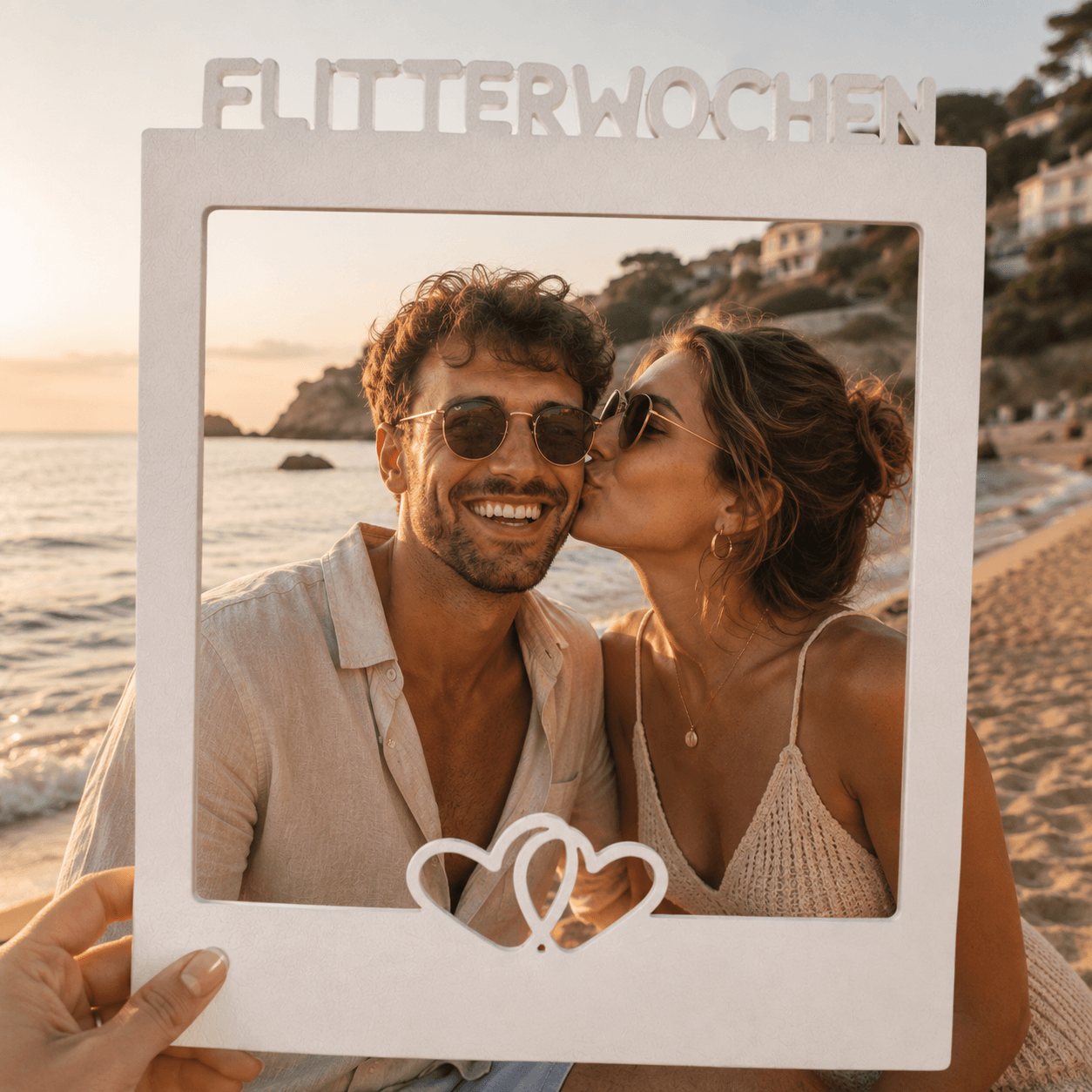 Selfie Rahmen Flitterwochen