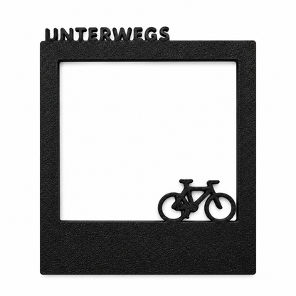 Selfie Rahmen Fahrrad Unterwegs