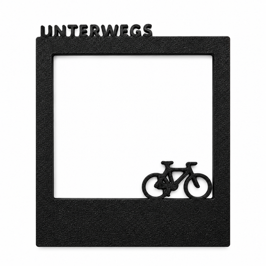 Selfie Rahmen Fahrrad Unterwegs