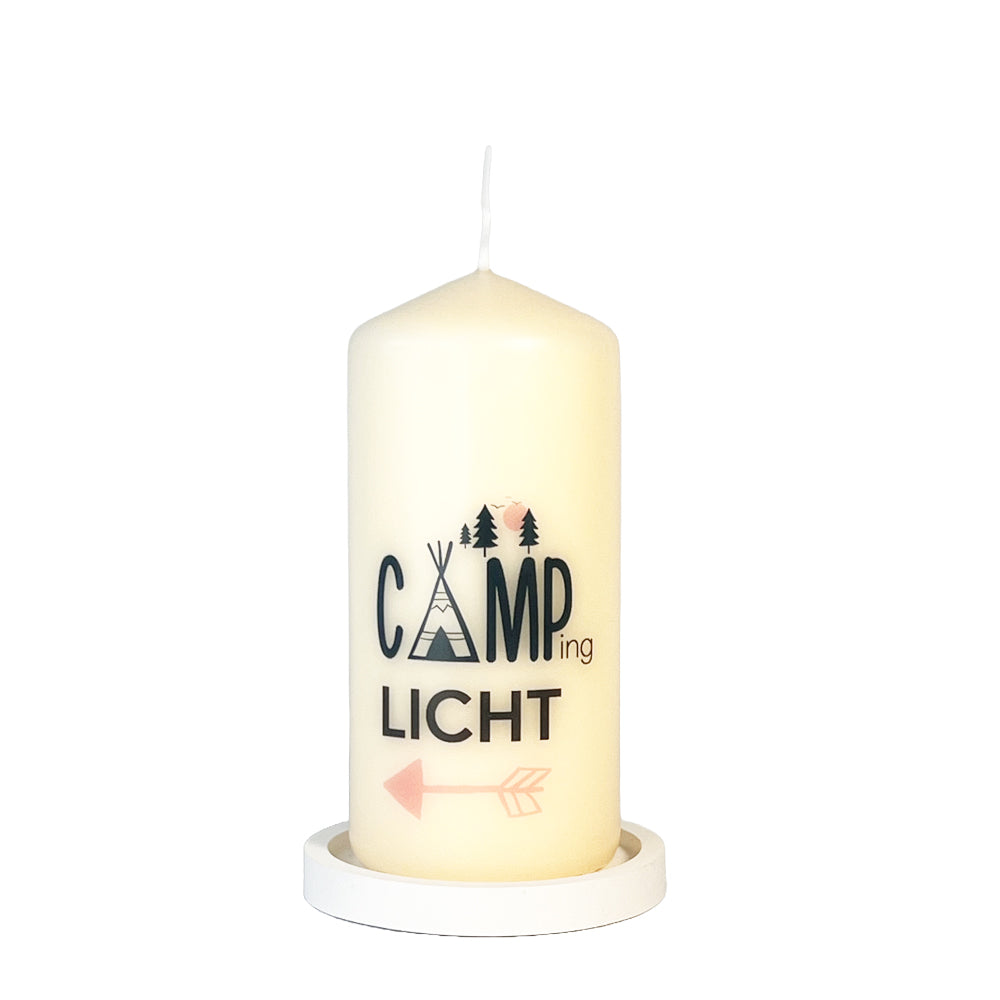Campinglicht Kerze – Für Zelt, Wohnwagen & Glücksmomente