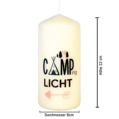 Campinglicht Kerze – Für Zelt, Wohnwagen & Glücksmomente