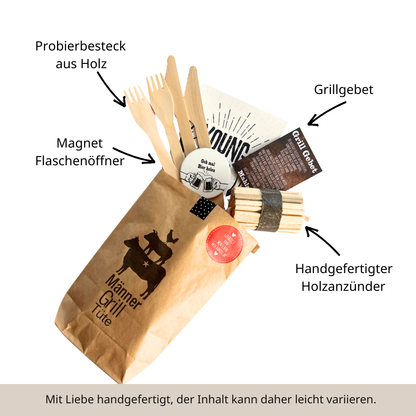 Inhalt Männer Grill Tüte