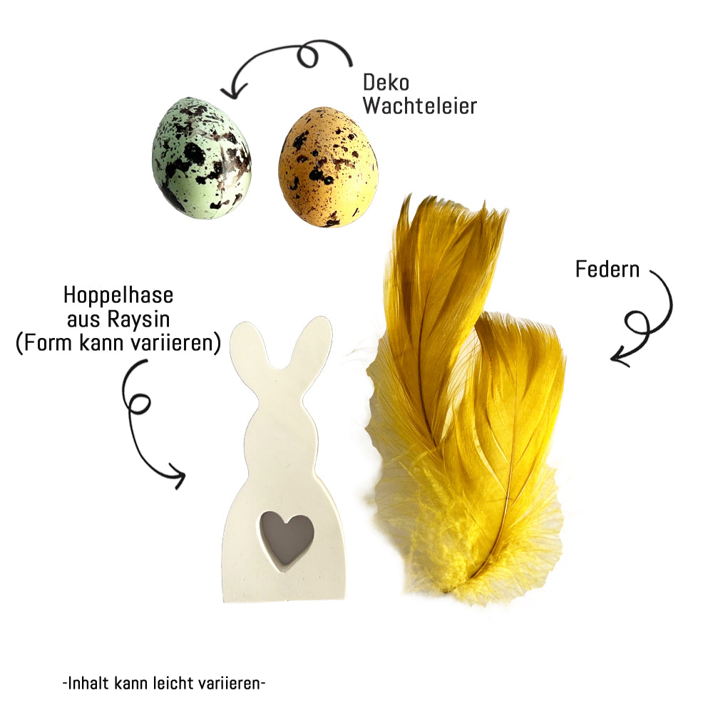 Mitbringsel zu Ostern – Mini Ostertüte voller Osterfreude