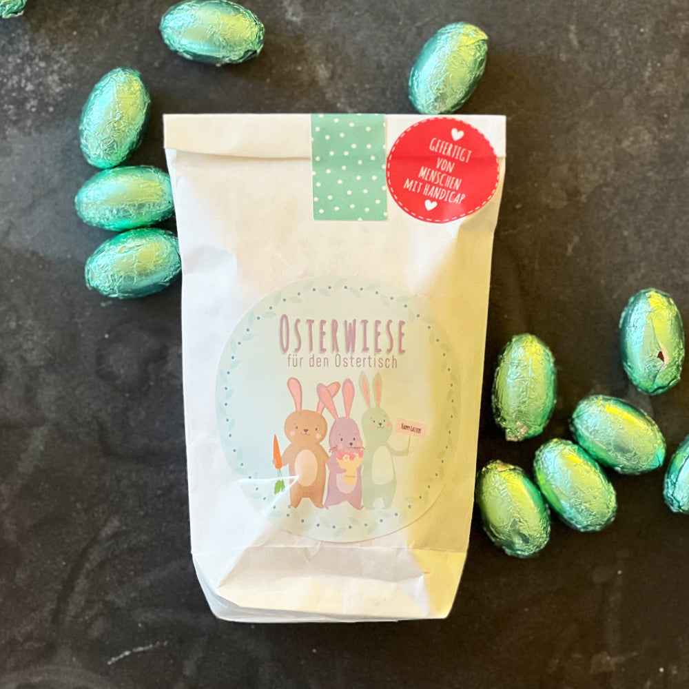 Osterwiese Geschenk