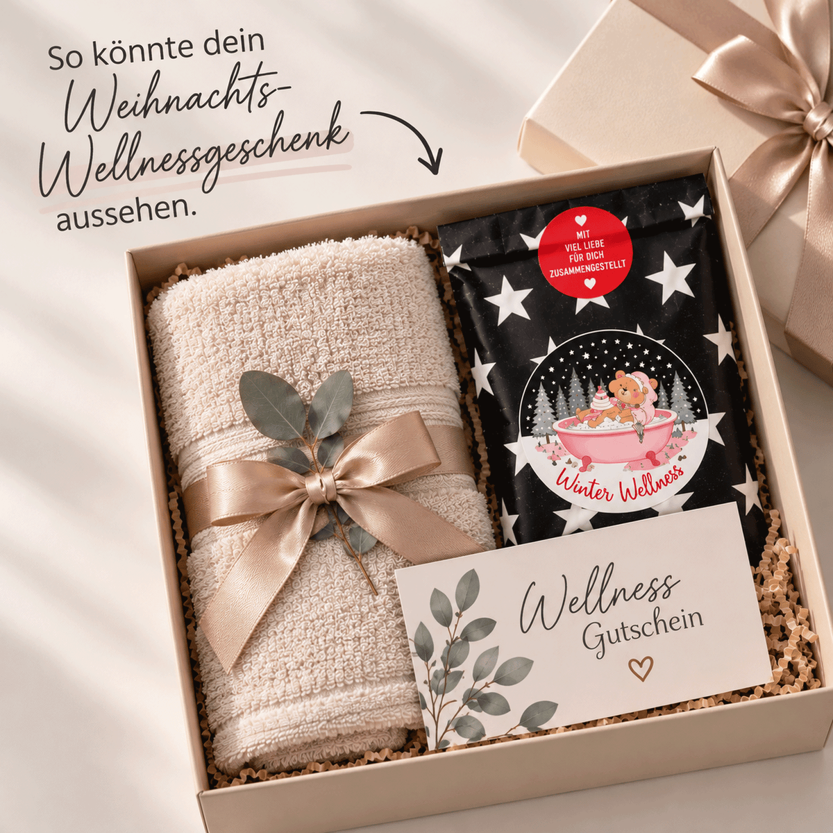 Wellnessgeschenk zu Weihnachten