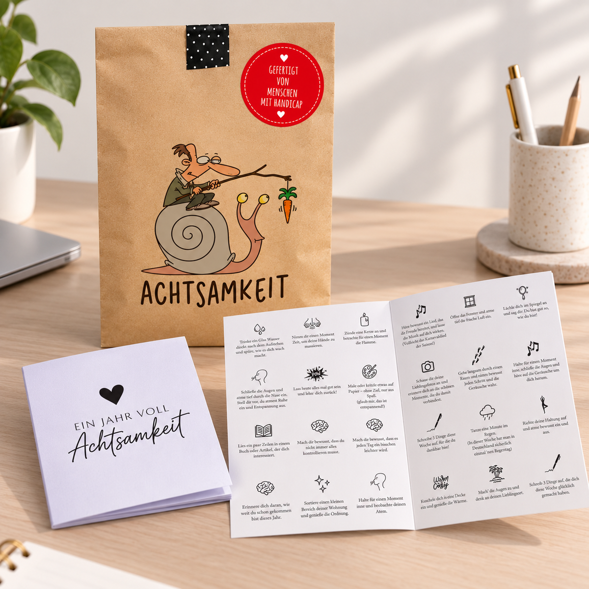 Achtsamkeits Geschenke - Wundertüte zur Entschleunigung