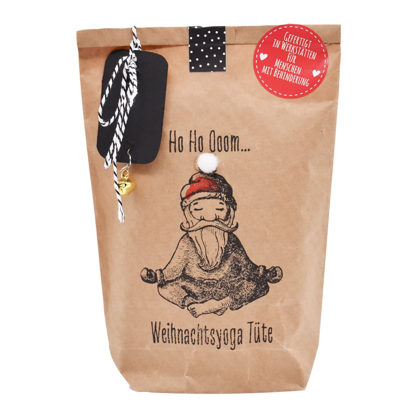 Wundertüte Weihnachtsyoga mit Weihnachtsmann für Yoga Geschenke