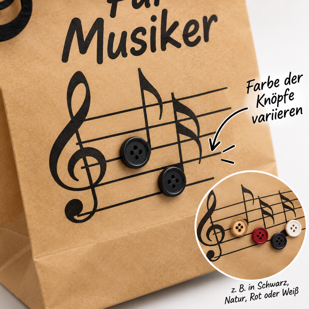 Handgemachte Geschenke für Musiker