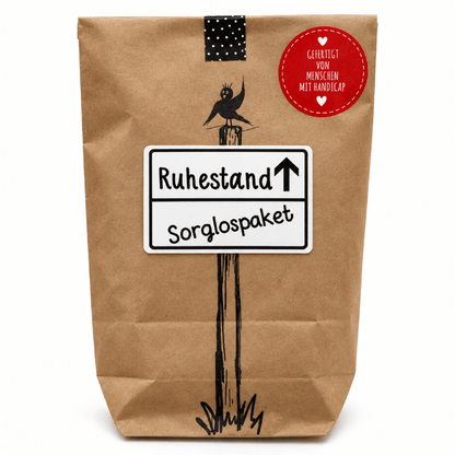 Geschenke zum Ruhestand: Ruhestand Sorglospaket Wundertüte
