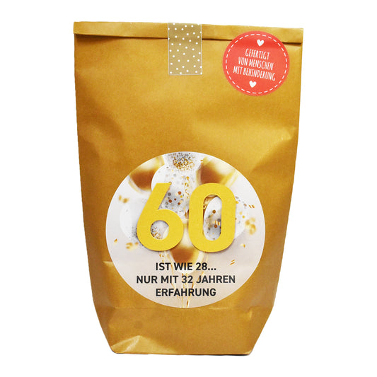 60. Geburtstag Wundertüte - Kreative Überraschung