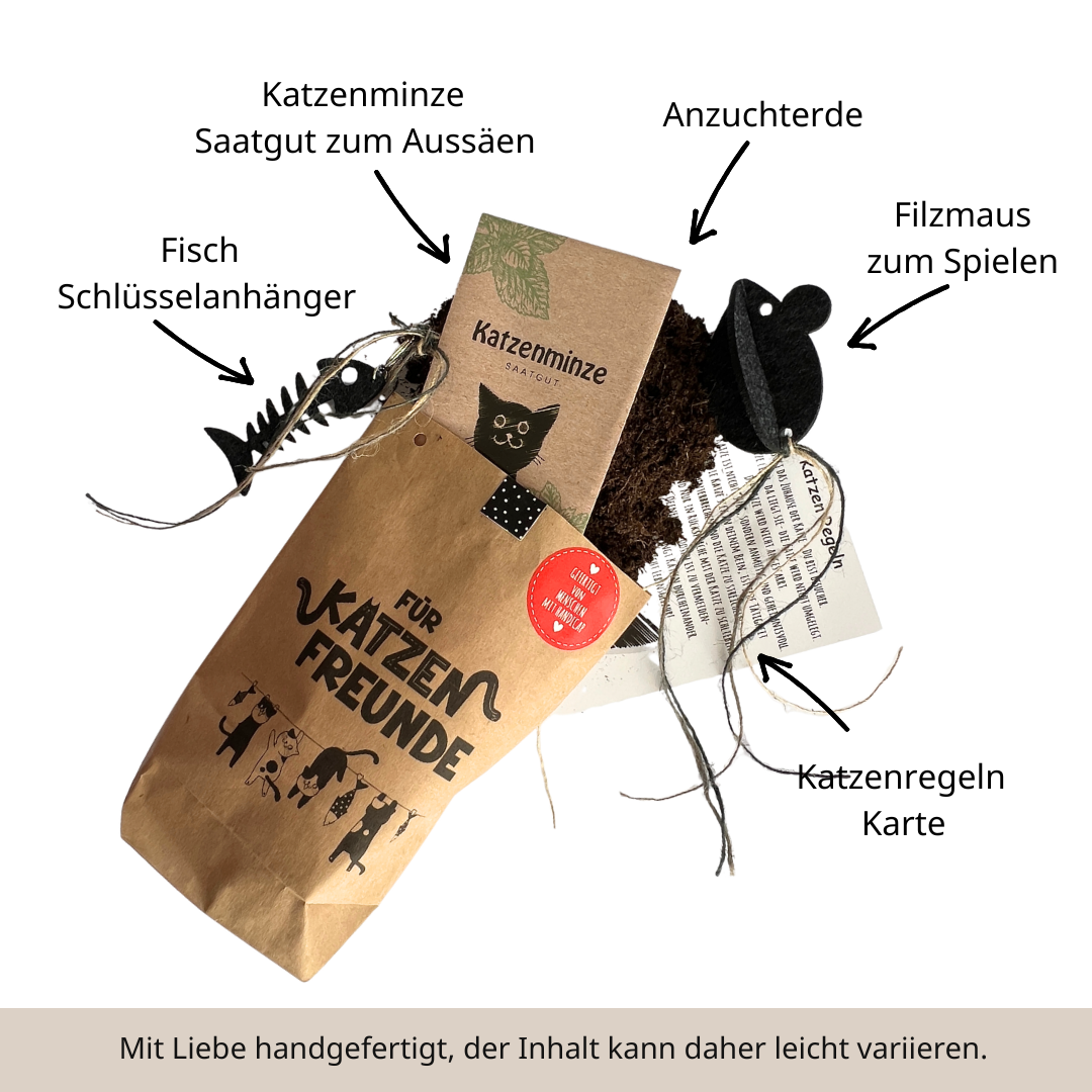 Inhalt Katzenfreunde Tüte