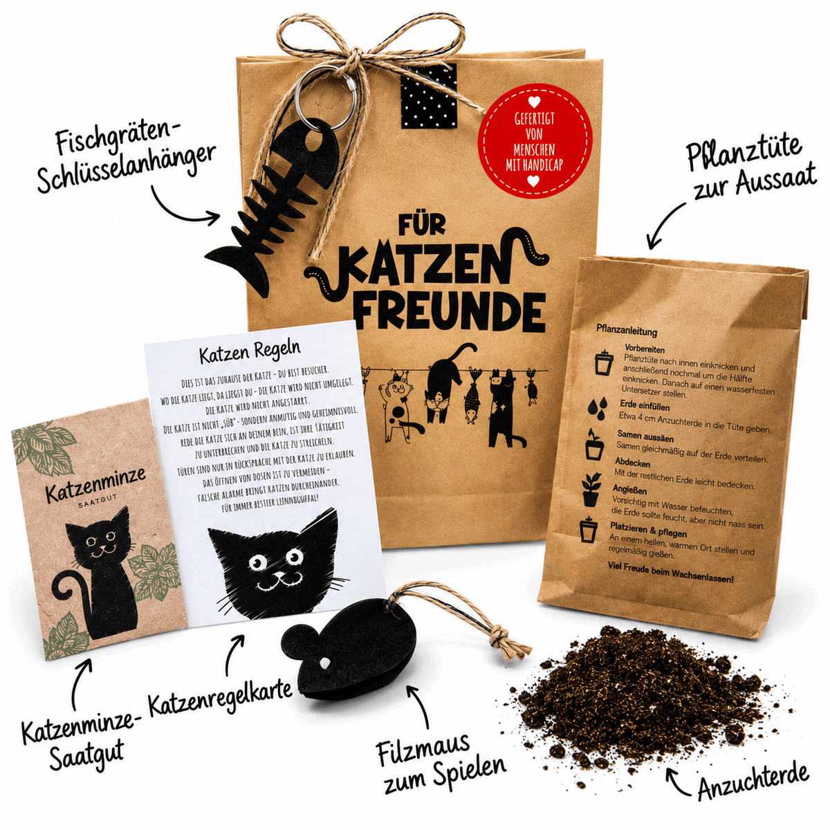 Katzen und Katzenliebhaber werden das lieben