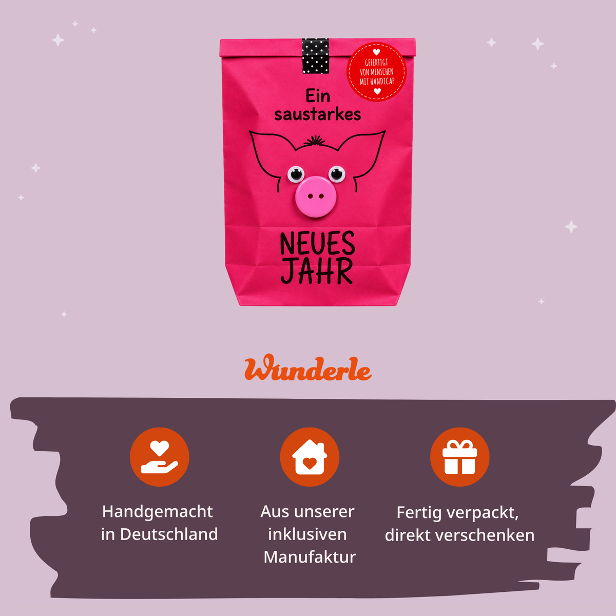 Silvester Wundertüte für ein saustarkes neues Jahr