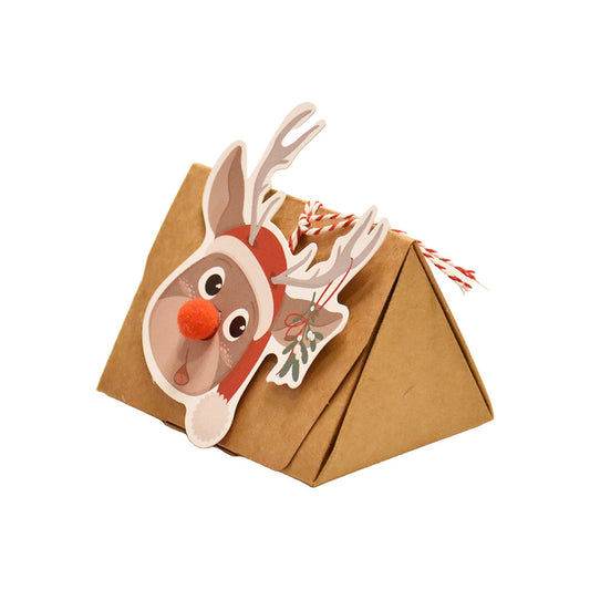gastgeschenke weihnachten- Rudi Rentier Box