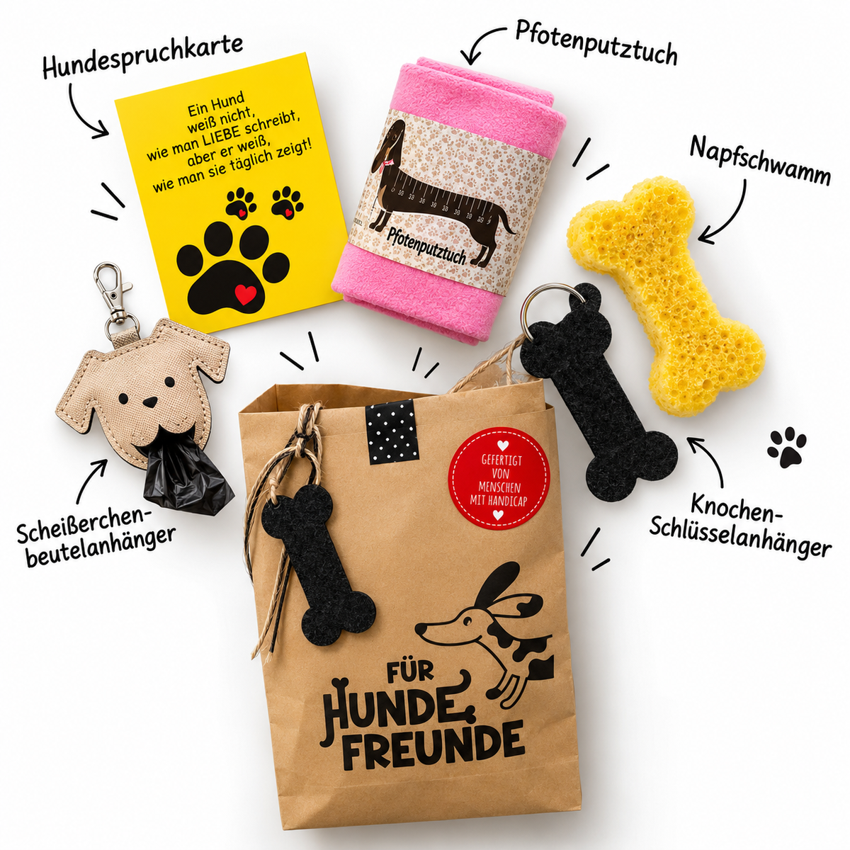 Inhalt der Hundetüte