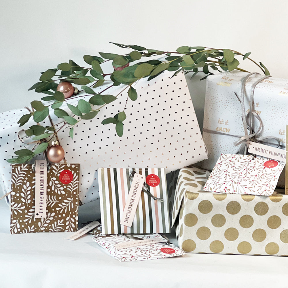 Geschenkanhänger Weihnachtsgruß