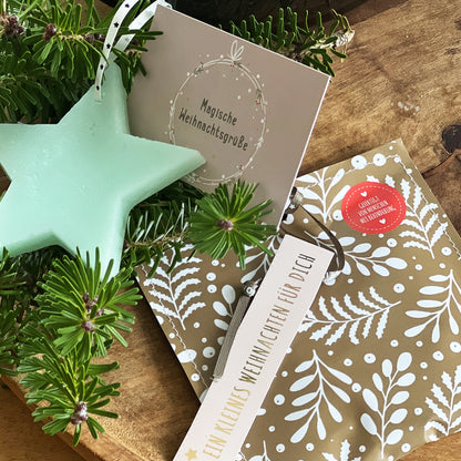 Magische Weihnachtswünsche als Mini Weihnachtsgruß