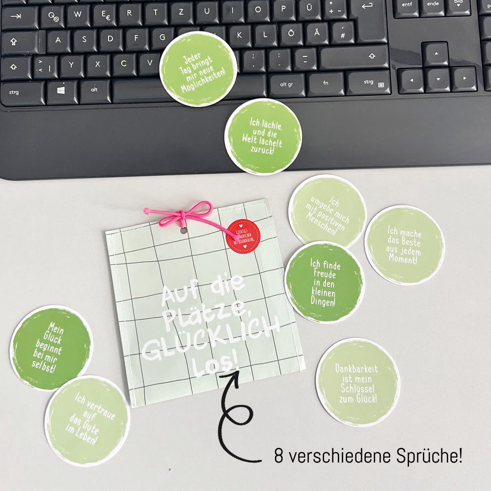 Sprüche zum Glücklich Sein – Mini Emotionen Wundertüte Glücklich