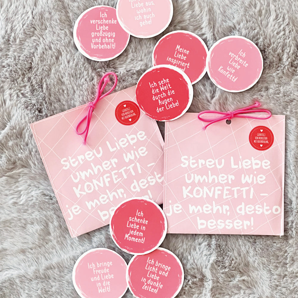 Liebevolle Gedanken mit Herz: Mini-Emotionen für mehr Liebe
