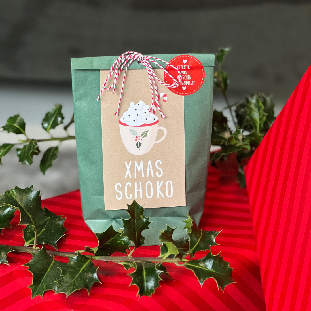 Geschenkidee zu Weihnachten- Schoko XMAS Wundertüte