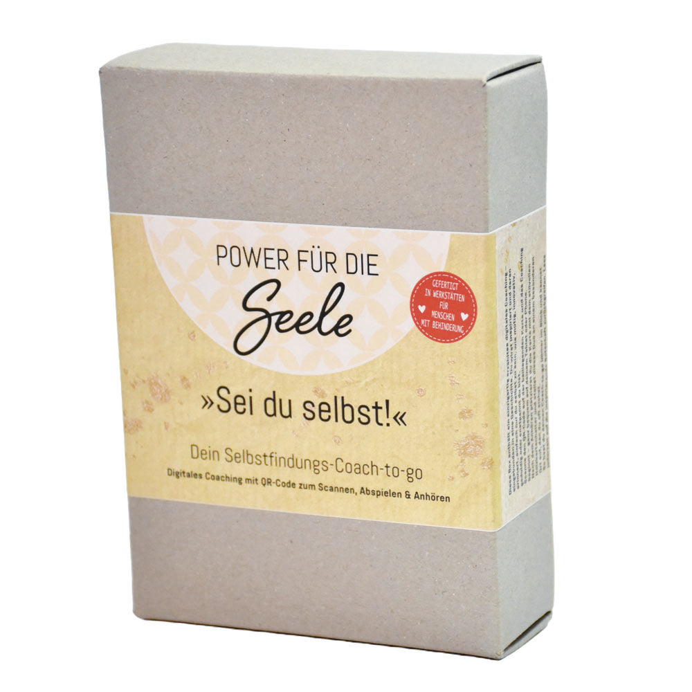 Power für die Seele! Sei du selbst. Dein Selbstwert Coach to go