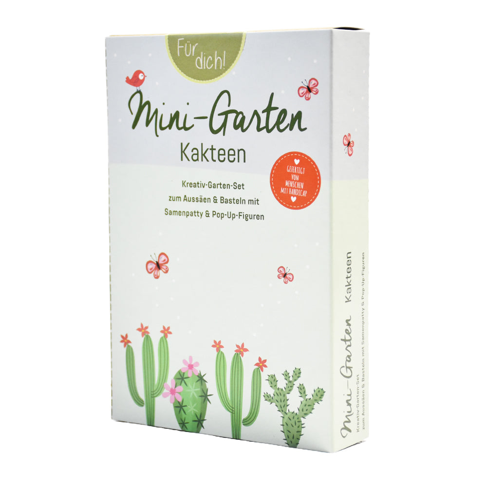 Kakteen Anzucht Set – Dein pflegeleichter Mini-Kakteen Garten