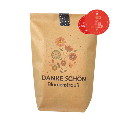 Danke schön Blumenstrauß zum Aussäen – das perfekte Geschenk