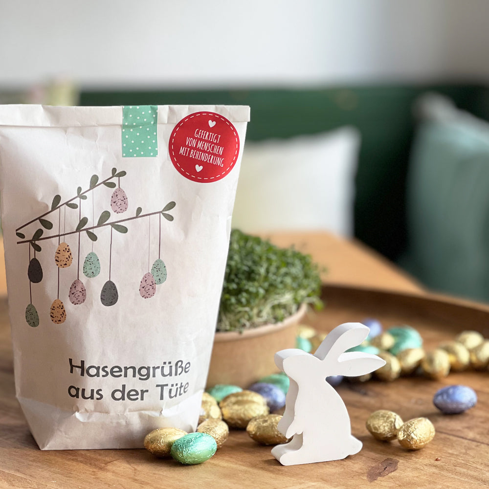 Osterhasen Wundertüte  mit Hase
