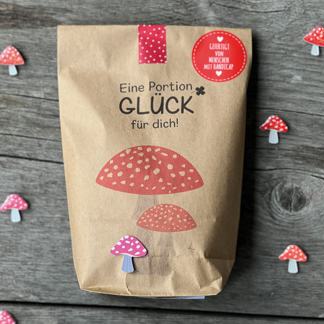 Eine Portion Glück mit Glücksbringer