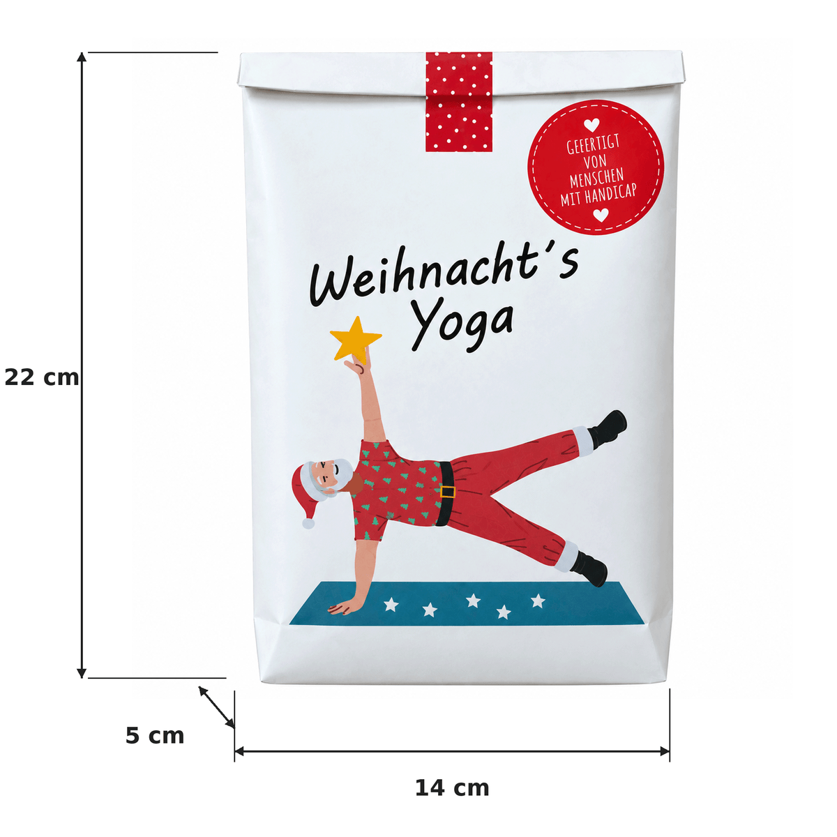Weihnachts-Yogatüte - kleine Auszeit