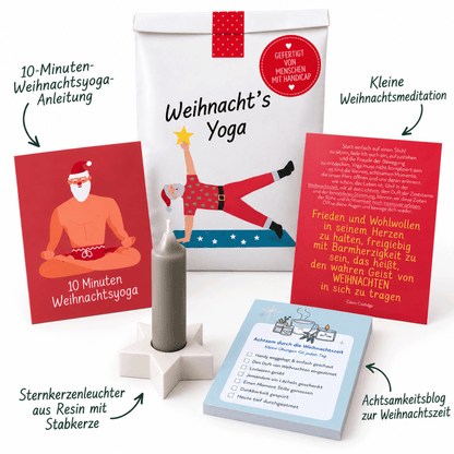 Weihnachts-Yogatüte - kleine Auszeit