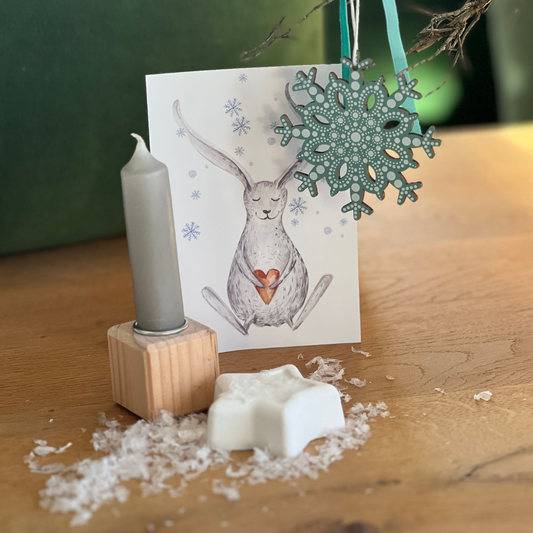 Winterzauber und Kerzenschein Inhalt der Tüte