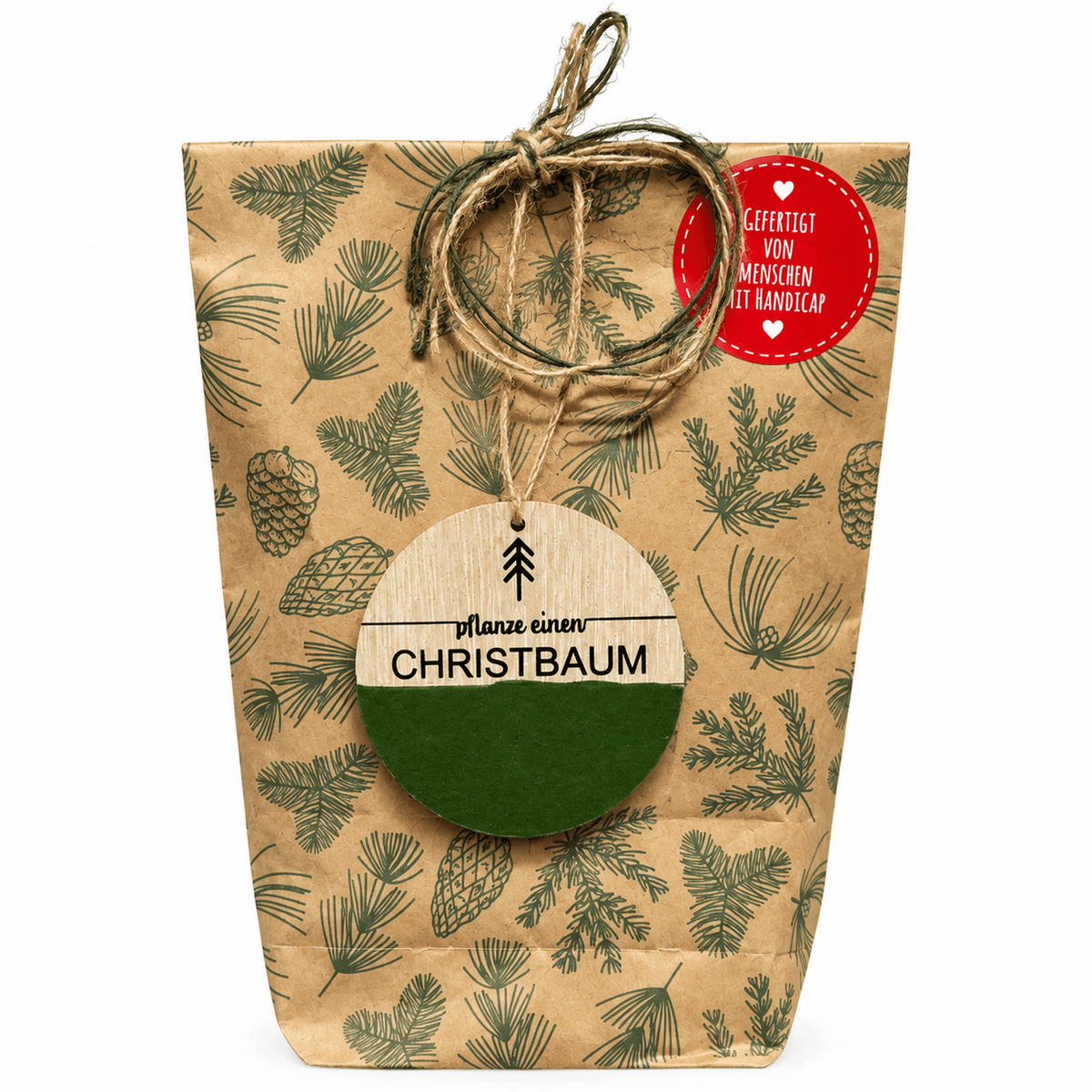 Baum pflanzen Geschenk: Pflanz einen Christbaum Wundertüte mit Tanne: Naturverbundenheit schenken