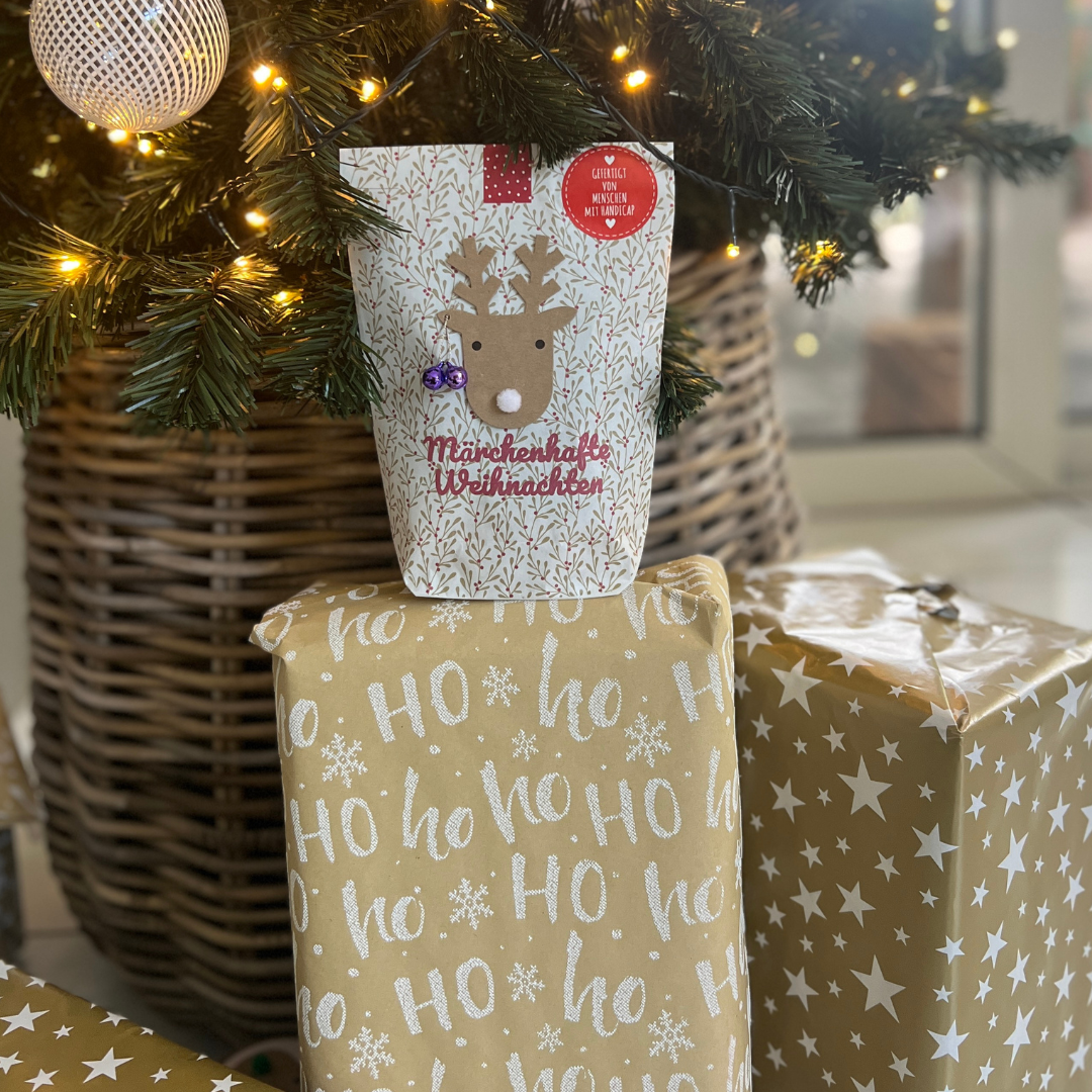 Weihnachtstüte als kleines Mitbringsel zu Weihnachten