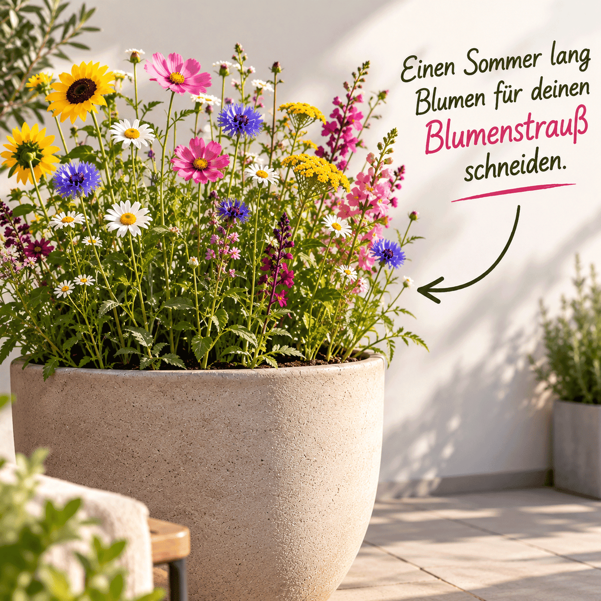 Blumen Geschenke von Wunderle: Blumen für Dich Wundertüte mit Lieblingsblumen Samen