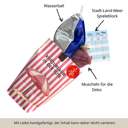 Kurzurlaub in der Tüte