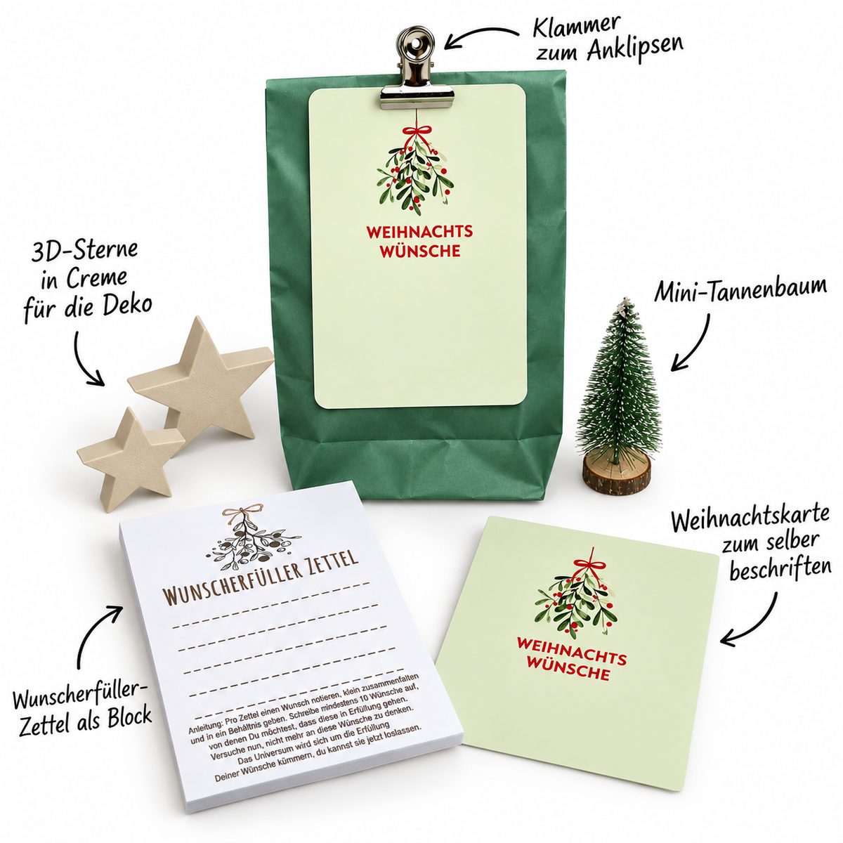 Weihnachtswünsche Wundertüte