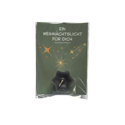 Schwimmkerze Stern Weihnachten