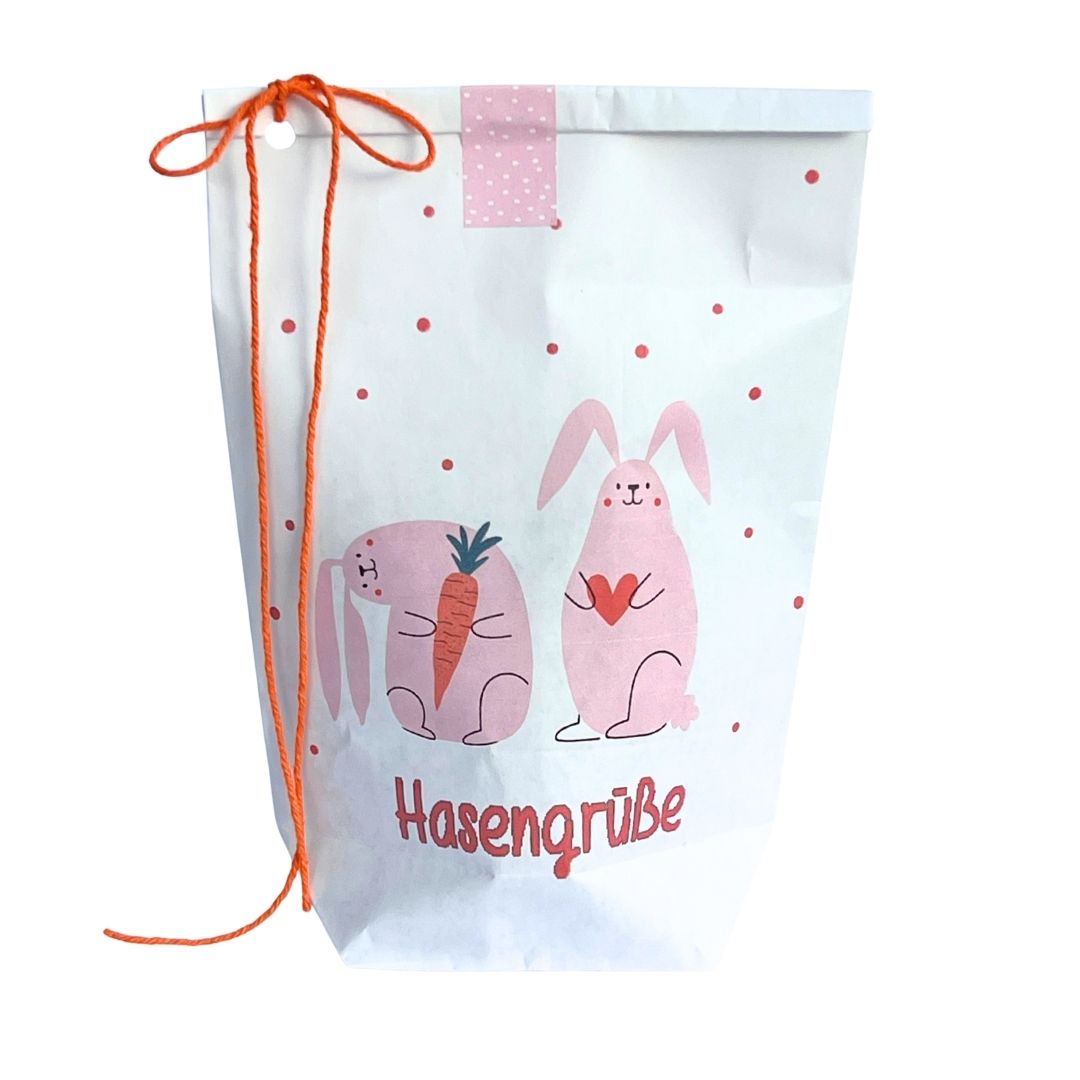 Ostergeschenke - Hasengrüße aus der Tüte