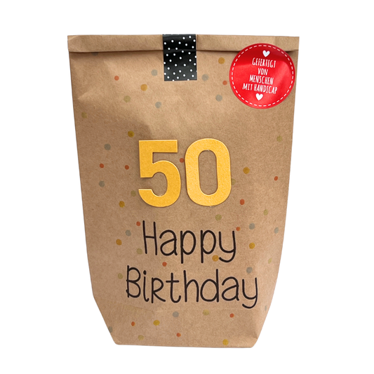 Geschenk zum 50. Geburtstag – Wundertüte voller Überraschungen