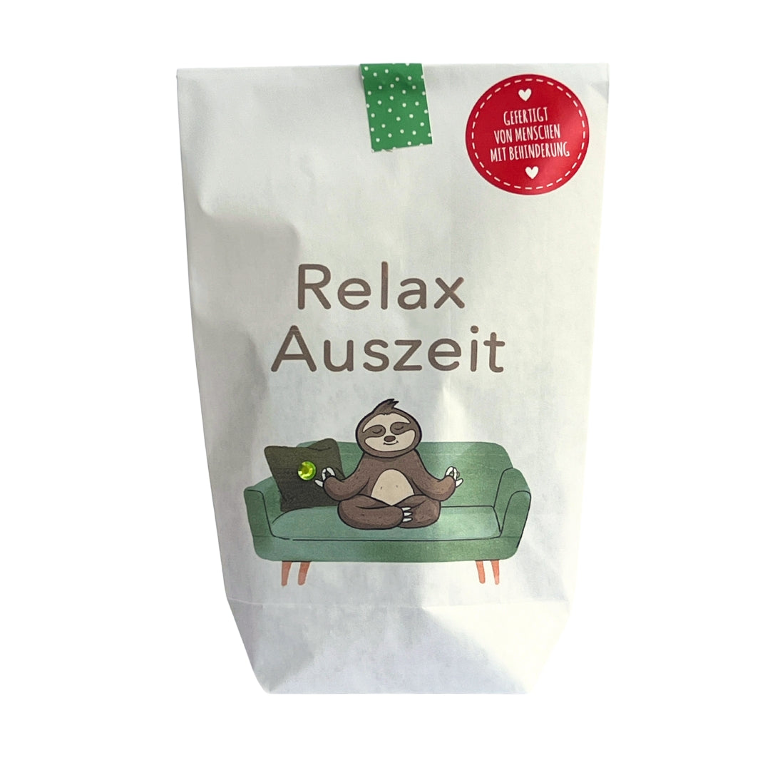 Relax Auszeit Wundertüte, kleine Auszeit Geschenke für Körper und Seele
