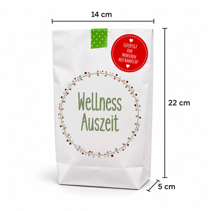 Kleine Auszeit Geschenke: Wundertüte 14cm breit, 22 cm hoch