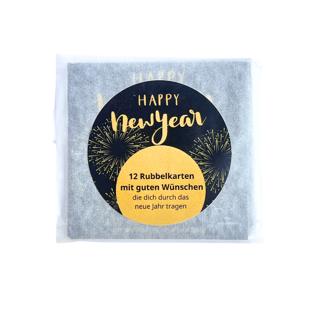 Silvester Wunschkarten Set