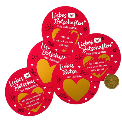 Liebesgedichte Rubbelkarten