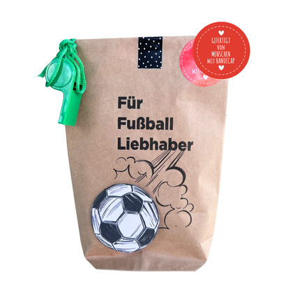 Fußballtüte für Fußballfans