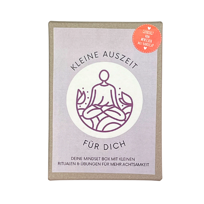 Mindset Box kleine Auszeit für dich