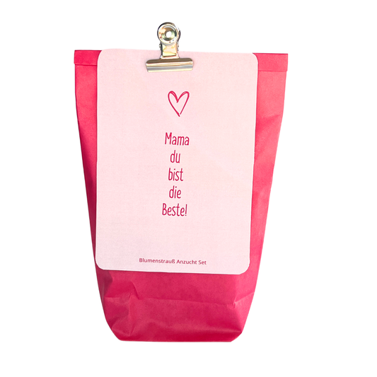 Für Mama Geschenk füt Blumenstrauß Samen